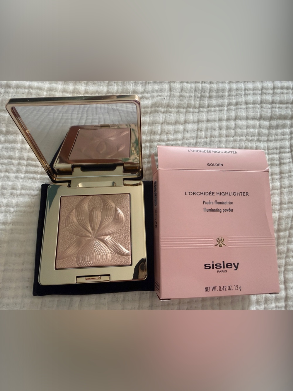 Sisley L’Orchidée Highlighter - Golden Pink